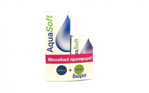 Υγρό Φακών Επαφής Aquasoft 360+60ml